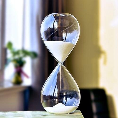 Hourglass Sand Timer Improve Productivity Achieve Goals Stay Focused Be More Efficient Time Management Tool 5/30 Minutes B99
