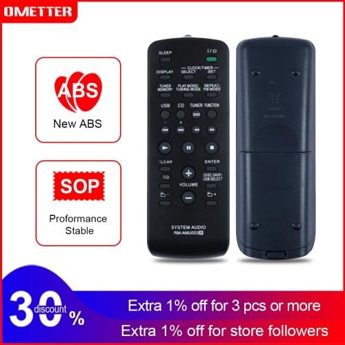 SONY RM-AMU053 remote control use for sony audio system remoto controle controller fernbienung teleconmando