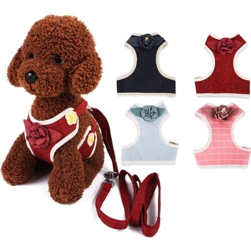 Explosion pet cat retractable leash for animal small dog harness pets accessories vest chest strap daily necessities for dogs
