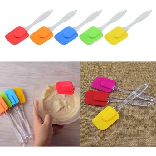 Detachable Spatula Baking Scraper Silicone Cake Cream Mixer Kitchen Utensil Cooking Tool