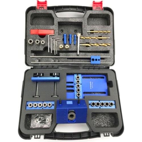 08400 log tenon hole punch combo / triple punch locator woodworking hole saw Woodworking tools