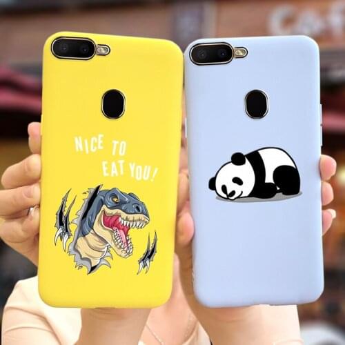 Cute Painted Cover For Oppo A12 Case CPH2083 CPH2077 Soft Silicone Shockproof Cover For Oppo A12 A 12 OppoA12 Phone Cases Bumper