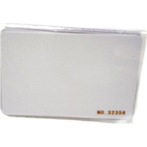 UHF PVC white cards with frequency 860~960MHz for long distance UHF reader with series number(250 pieces)