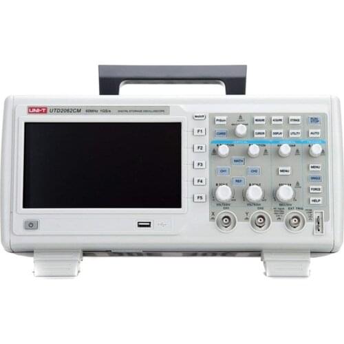 UNI-T UTD2062CM Digital Storage 60MHz 2CH 1GS/s 100-240VAC, 45-440Hz