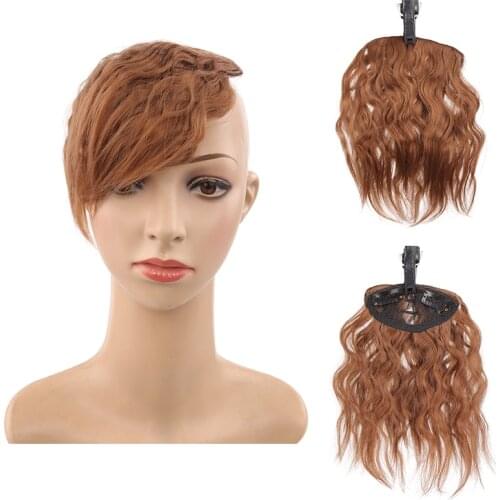 XUANGUANG Natural Fake Hair Bangs Corn Silk Tassel Ponytail Wig Lengthened Hair Accessories Fiber Synthesis Suitable for Women
