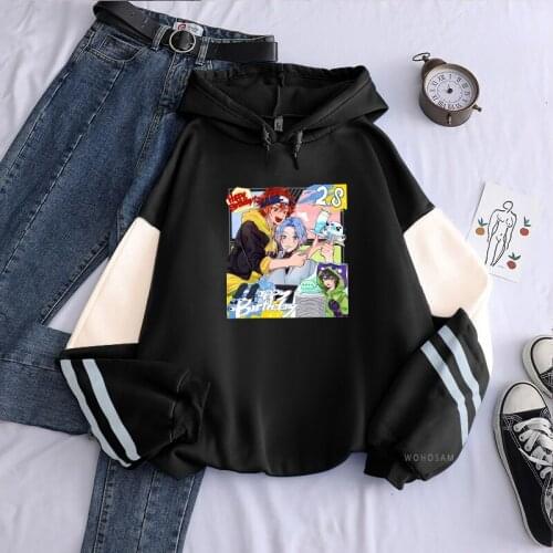 Harajuku Japan Anime Sk8 The Infinity Hoodies Women Funny Cartoon Reki Langa Skateboard Pullover Unisex Oversized Sweatshirts