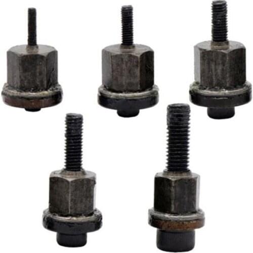 5Pcs Hand Rivet Nut Head Nuts Simple Installation Manual Riveter Rivnut Tool Accessory for Nuts M3 M4 M5 M6 M8