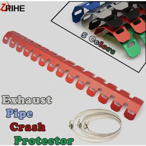 MOTO Exhaust Muffler Pipe Leg Protector For Apriia SX50 SXV450 Benelia Motard250 BJ250GY-2 BJ125GY-16A BX MOTARD BX-CROSS ENDURO