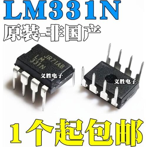 10 pçs/lote LM331 DIP8 (F/V) A/D LM331N