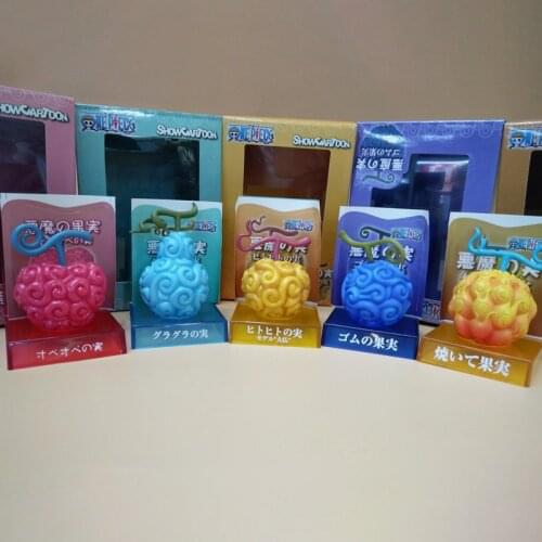 Anime 7cm Devil Fruit Decoration Pirate Luffy/ace/law/newgate/sengoku Devil Fruit Action Figure Collection Model Toy