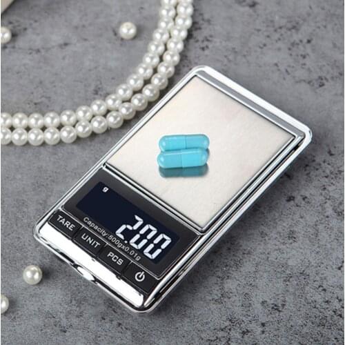 Digital Pocket Scale, 6 Units Conversion Mini Scale with LCD Display,Tare,Auto Off,precision 0.01g mini Jewelry Gram Scale