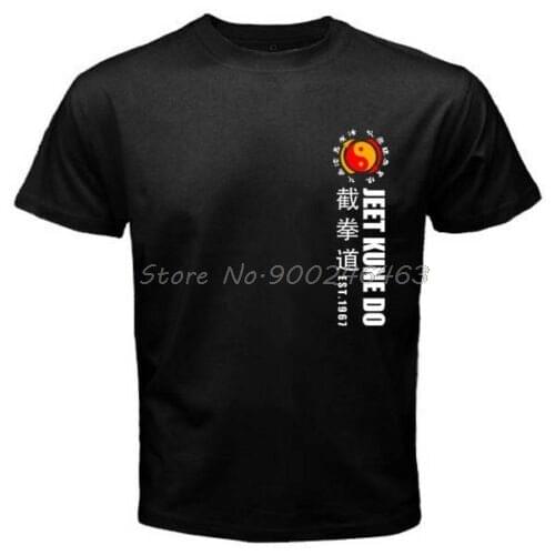Jeet Kune Do - Custom MenS Black T-Shirt Tee Newest Tshirt Fashion Stranger Things Mens Cross Fit Short Sleeve Cheap T Shirts