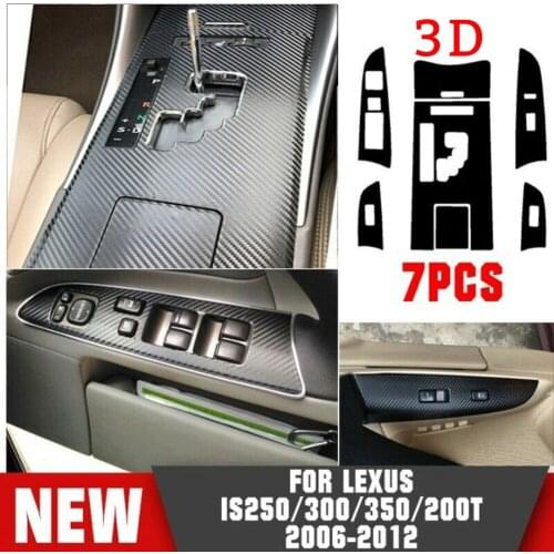 Trim Stickers 3D Glossy Carbon Fiber Texture Vinyl Carbon Fiber High quality New Durable