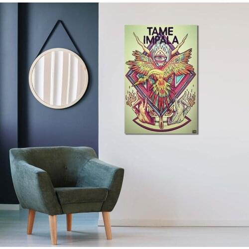 Canvas Painting Wall Art Tame Impala Apocalypse Dreams Posters and Prints Wall Pictures for Living Room Decoration Home Decor