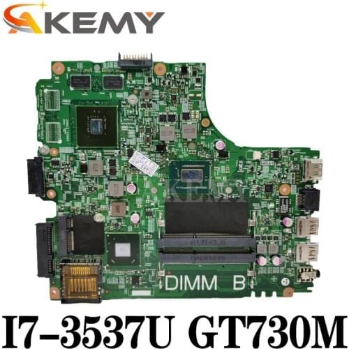 Original Laptop motherboard For DELL Inspiron 14R 3421 5421 SR0XG I7-3537U GT730M Mainboard CN-04FF3M 04FF3M 12204-1
