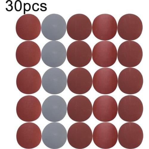 30pcs Sanding papers 125mm 800-3000 Grit Woodworking Finishing Detailing