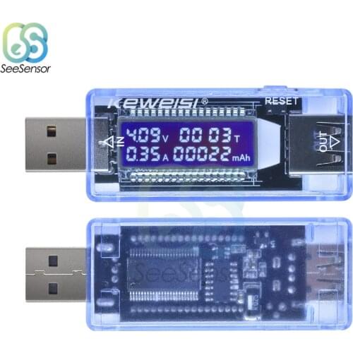 USB Battery Tester Voltmeter Power Bank Diagnostic Tool Current Voltage Doctor Charger Capacity Tester Meter Ammeter Digital