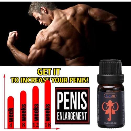 10ml Penis Thickening Growth Man Massage Oil Cock Erection Essential Health Enlarger Oil Care Enhance Penis Men Bigger Grow