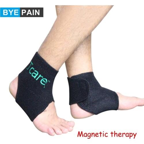 1Pair BYEPAIN Self-heating Tourmaline Ankle Brace Support Tourmalin Belt Magnetic Therapy Ankle Massager Health Products