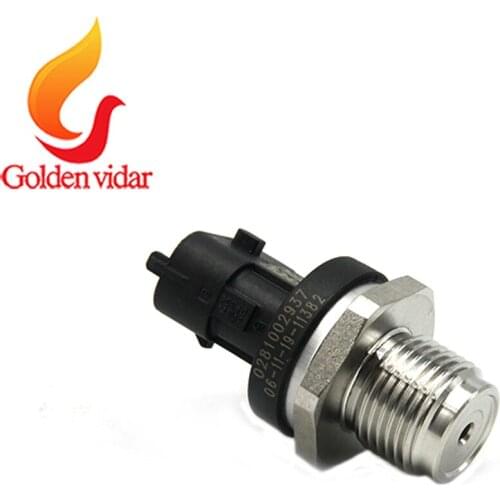 5pcs/lot For Bosch injection rail Pressure Sensor 0281002937, Diesel engine sensor fuel rail pressure sensor with best price
