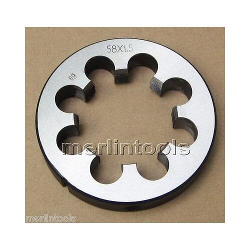 58mm x 1.5 Metric Right hand Thread Die M58 x 1.5mm Pitch
