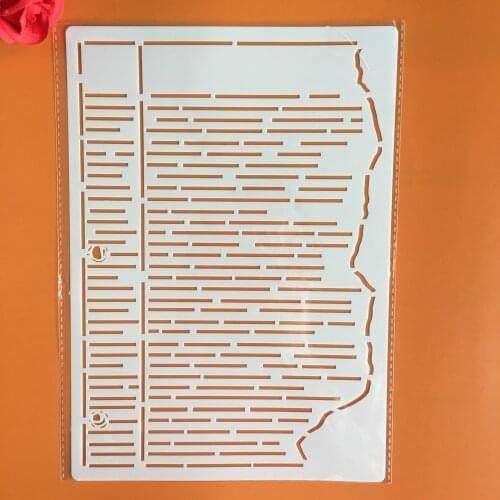 A4 29 *21cm sign letter DIY Stencils Wall Painting Scrapbook Coloring Embossing Album Decorative Paper Card Template, arts