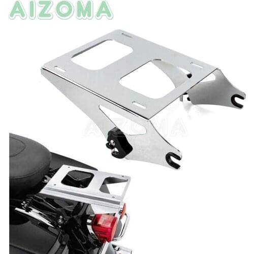 Motorcycle Two Up Luggage Rack Tour Pak Pack For Harley Touring Road King CVO Street Glide FLHR FLHX FLHXS Road Glide 2014-Later