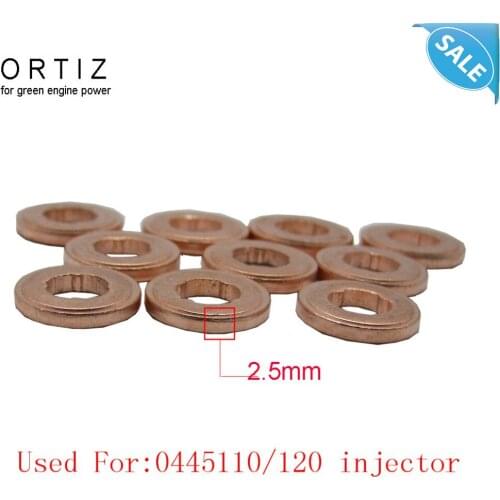 Diesel nozzle shim F 00V C17 505 ORTIZ injector copper washer F00V C17 505 injection copper ring F00VC17505
