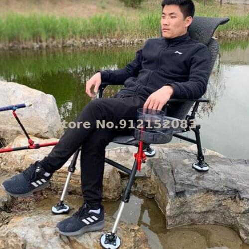 European Fishing Chair Fishing Chair Portable Multifunctional Platform Fishing Chair All Terrain Folding Recliner 2020 New Fishi