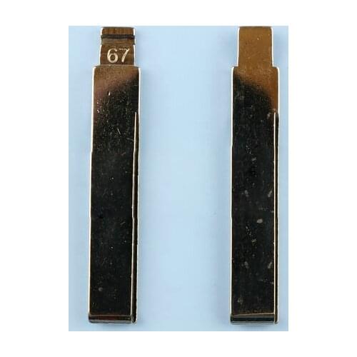 ​#67 Folding Car Key Blade Side Groove for BMW MG NO.67 Key Blade