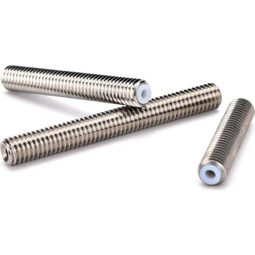 M6 X 30/40/50 Nozzle Throat for MK8 Tube 3D Printer Extruder