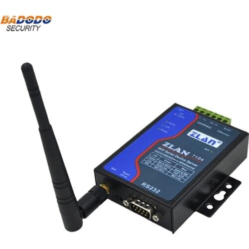 ZLAN7144 WIFI module RJ45 Ethernet to RS232 RS485 RS422 serial port Converter Device Server support Modbus TCP replace ZLAN7104