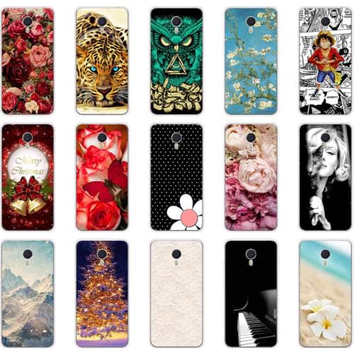 Soft TPU Cover For Meizu M 3 M3S M3 Note Silicone Back Cover Bumper Case For Meizu M3 Note Phone Cases shell