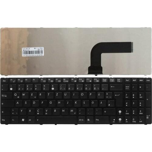German Keyboard FOR ASUS N53 k53s K52 X61 N61 G60 G51 G53 UL50 P53 Black GR laptop Keyboard