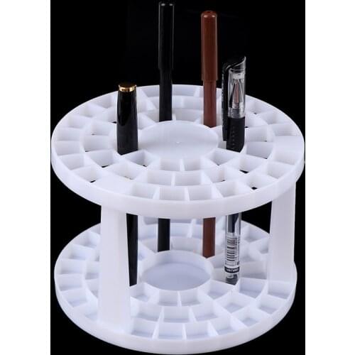 Portable 49 Holes Paint Brush Pen Holder Watercolor Painting Brush Pen Holder Pen Rack Display Stand Support Holder Hot