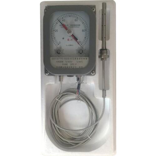 Temperature controller AC 220V/3Afull range adjustable Pressure type thermostat Measuring range 0～+100℃ Setting accuracy: ±3