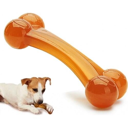 2020 New Pet Interactive Toy Bones Dog Toy Nylon PU Durable Large Size Dog Chew Toys For Small Dog Teeth Clean Tool Pet Supplies