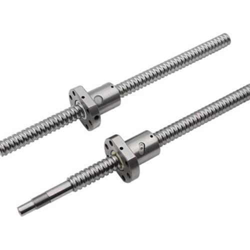 1pc C7 Rolled Ballscrew SFE1616 -1200mm 1250 1300 1350 1400mm +single ballnut with BK/BF12 end processing High lead Ballscrew