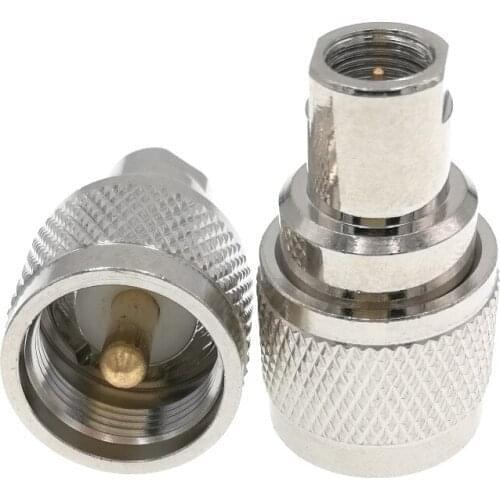 10pcs FME Male To UHF Male RF Connector Adapter