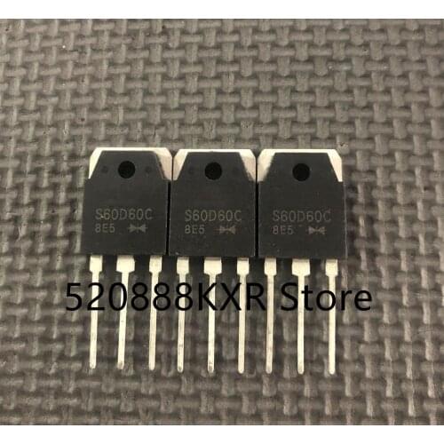 10pcs/ S60D60C TO-247 60V 60A TO-3P