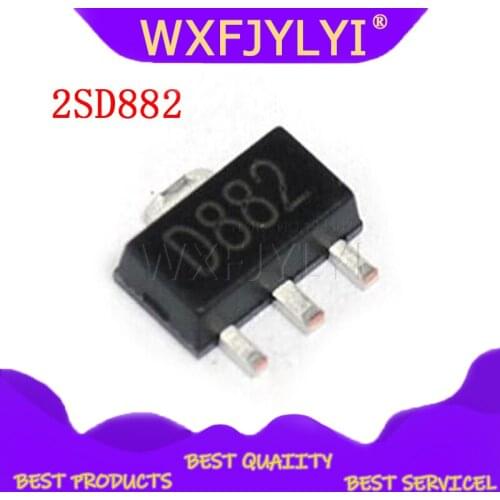 20PCS 2SD882 SOT89 D882 SOT SMD new and original IC