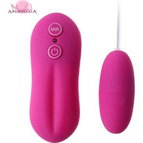 APHRODISIA 10 Modes Bullet Vibrator Multi-Speed Vibrating Egg Massager Power Wired Remote Control Toys For Women