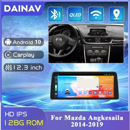 2 Din For Mazda Angkesaila 2014-2019 Car Radio GPS Navigation Radio Multimedia Player HD Vertical Screen Car Autoradio Player