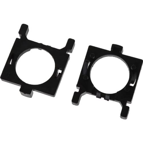 2Pcs Car LED Bulb Holder Adapter Sockets Base for Ford Focus 2 Fiesta MK2 H7 Halogen Upgrade to LED Base