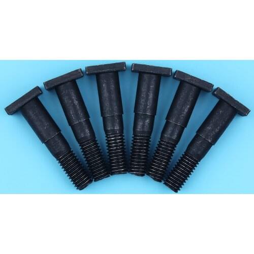 6 X Bar Bolt Studs For HUSQVARNA 61 66 181 266 268 272 281 288 362 365 371 372 394 3120 Replacement Part 501815701 Spare Parts