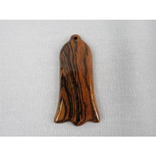 1pcs Hand-made Bocote (Ziricote) Bell shape Guitar Tremolo Cover #1247