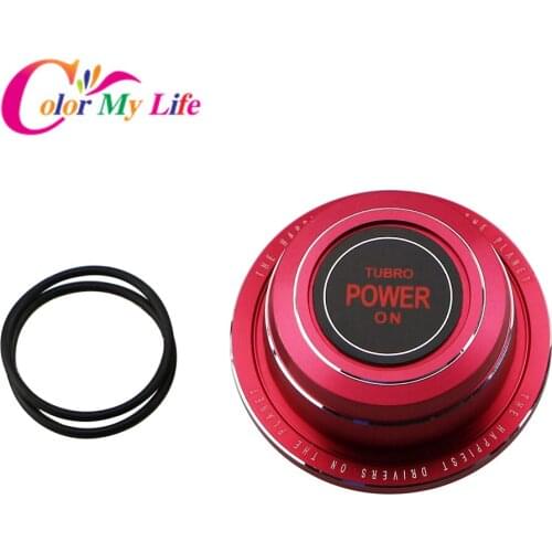 Color My Life 1Set Aluminum Alloy Car Cigarette Lighter Knob Cover Stickers for Chevrolet Cruze Sedan Hatchback 2009 - 2014