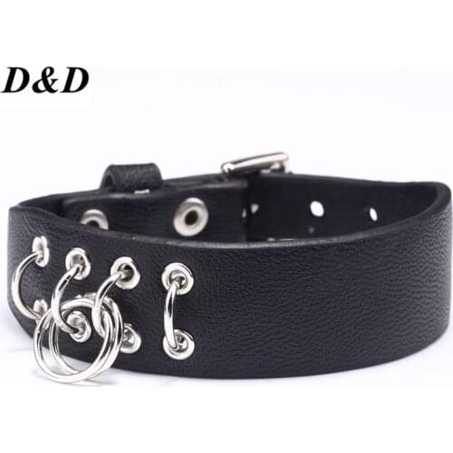 D&D Newest Design Black Leather Rope Bracelet Vintage Wrap Wristband Leather Bracelets for Woman Accessories