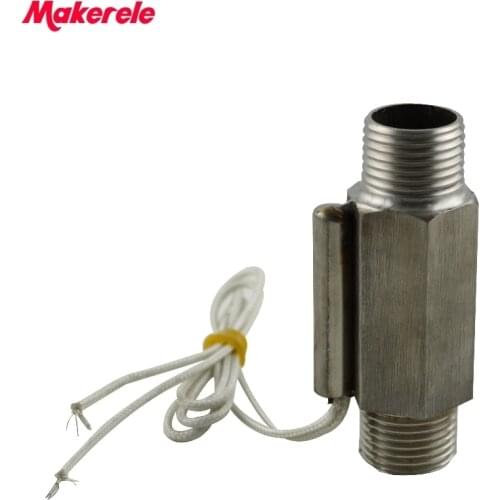 MK-PFS7 Flow Sensor Stainless Steel Hall Effect Liquid Water Flow Sensor Switch Flow Meter From Makerele