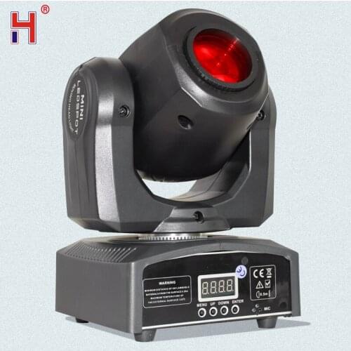 Moving Led 10W Mini Moving Head Gobo Lights 10W Spot Strobe Light Dmx 512 For Family Party